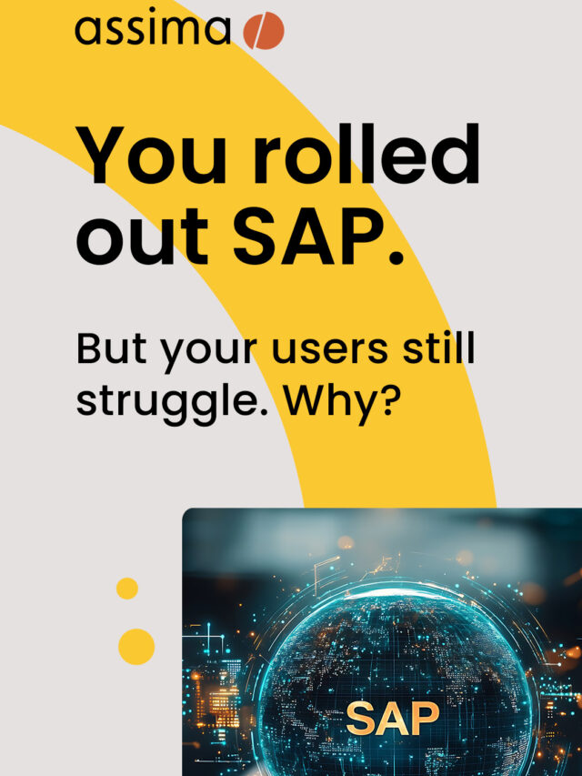 Infographic: Assima Train vs. Traditional SAP Training