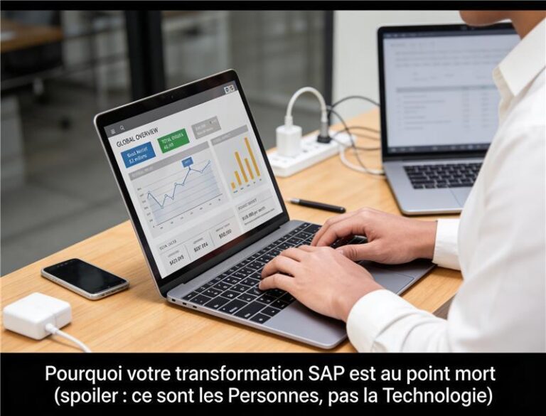 Pourquoi votre transformation SAP est au point mort (spoiler : ce sont les Personnes, pas la Technologie)
